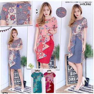 Dress Batik | batik Moderen | Atasan Batik | Dress Batik | Batik Murah | Batik Lovers