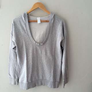 Hoodie Sweater Grey