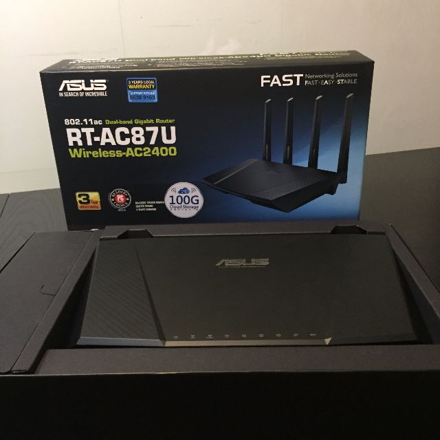 ASUS Wireless Router RT-AC87U, Computers & Tech, Parts & Accessories ...