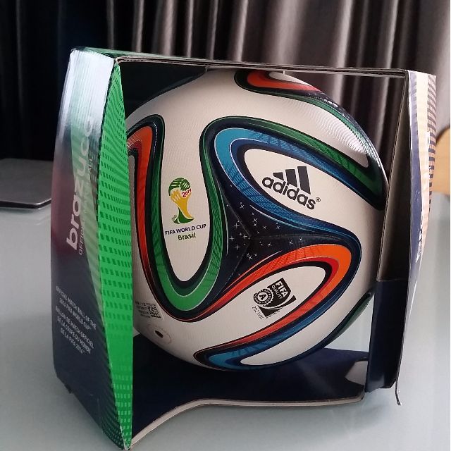 Sold at Auction: Adidas Brazuca FIFA World Cup 2014 official Group H match  ball Korea Republic v Belgium, played at Sao Paulo, Arena De Sap Paulo, on  26th June