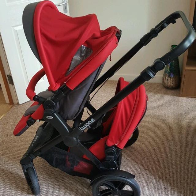 Jane twone double top pram