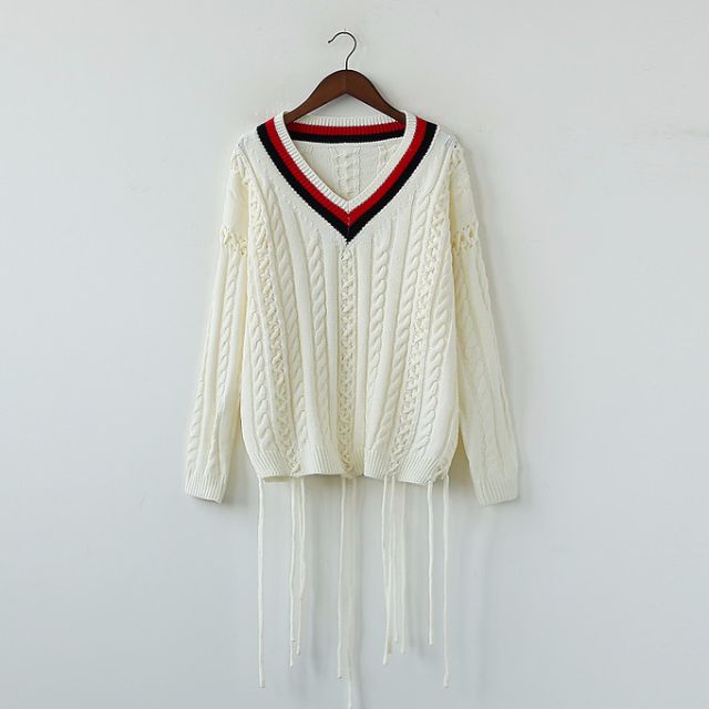 Holey sweater online