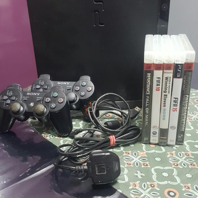 PS3 Slim 160GB CECH 3006A Video Gaming Video Game Consoles PlayStation on Carousell