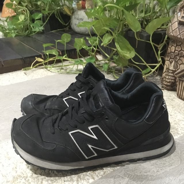 All black new discount balance 574 mens