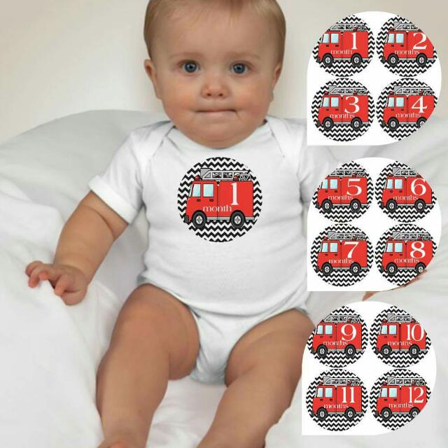 monthly onesies for baby boy