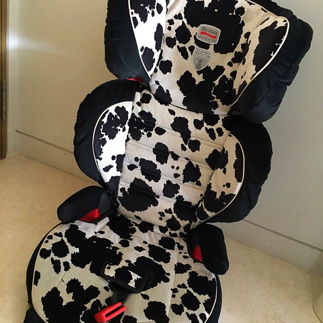 Child Car Seats Britax Cow Print Babies Kids Babies Kids Fashion on Carousell