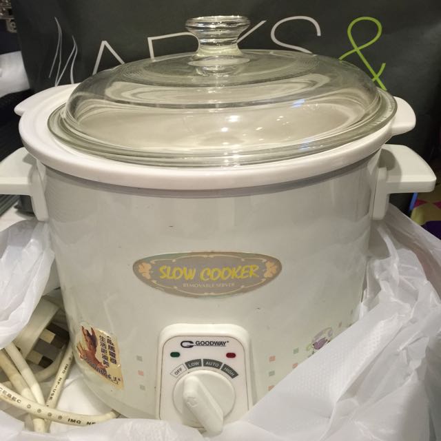 Goodway Slow Cooker, 家庭電器, 廚房電器, 鍋具- Carousell