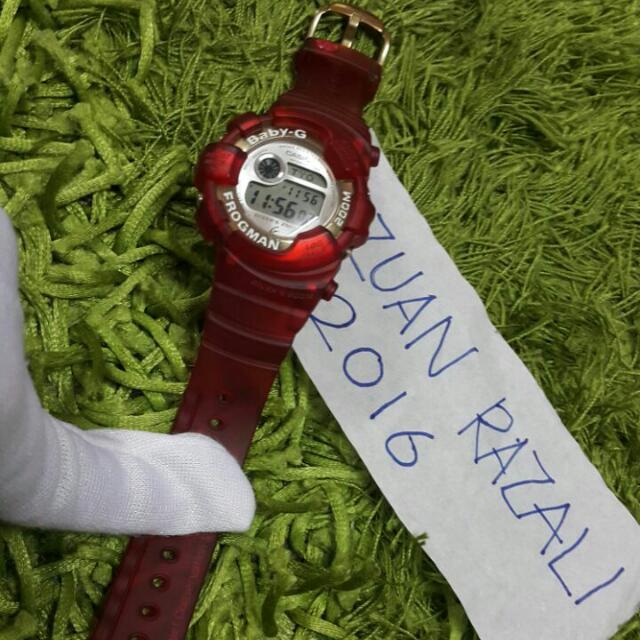 Baby g merah online