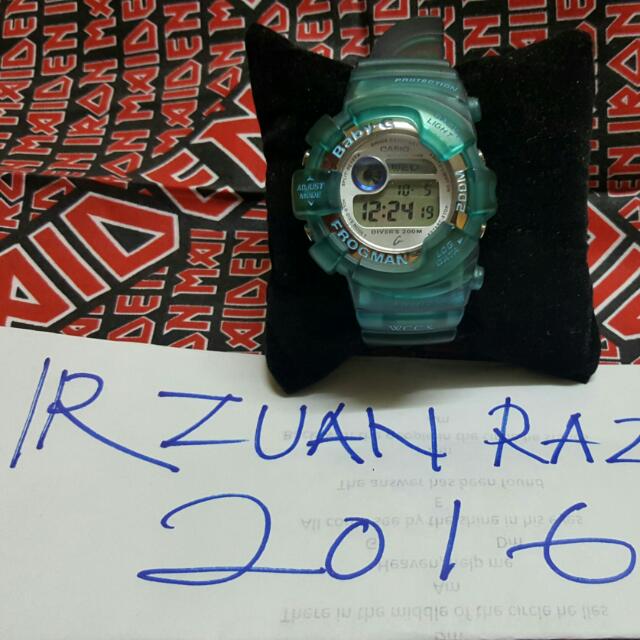 CASIO　Baby-G 電池新品　フロッグマン CASIO カシオ G-SHOCK FROGMANの電池交換