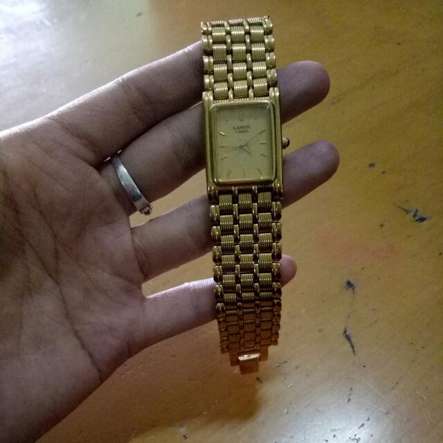 Jam Tangan Langs Fesyen Wanita Jam Tangan Di Carousell