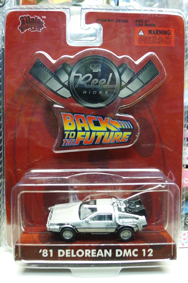 Reel Rides Back To The Future 81 Delorean Dmc 12 Time Machine 回到未來 Tomica Hot Wheels Size車仔 興趣及遊戲 玩具 遊戲類 Carousell