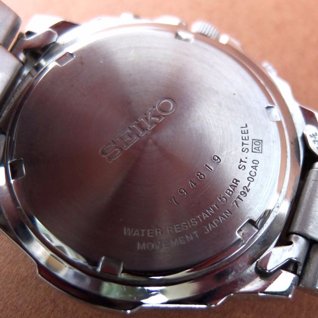 Seiko chronograph 2025 50m 5 bar