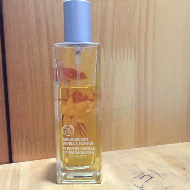 the body shop madagascan vanilla flower eau de toilette