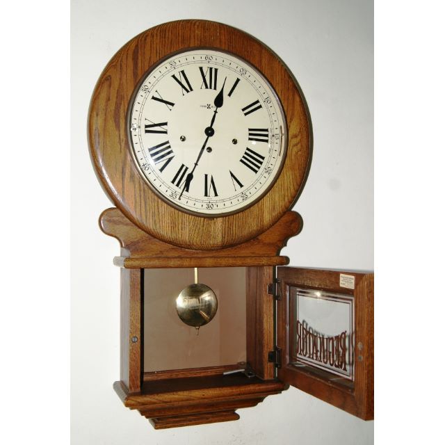 Vintage Howard Miller Triple Chime Wall Clock, Furniture & Home Living, Home Decor, Clocks on