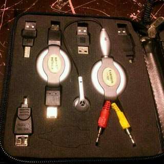 Brand New 14 Pc Usb Adapter Kit With Case