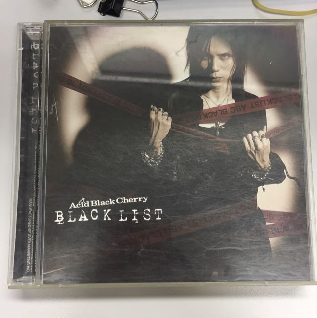 日本樂樂Acid Black Cherry 日版初回CD+DVD BLACK LIST, 興趣及遊戲