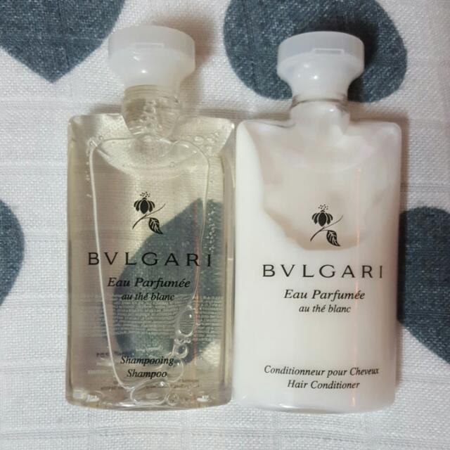 bvlgari shampoo white tea
