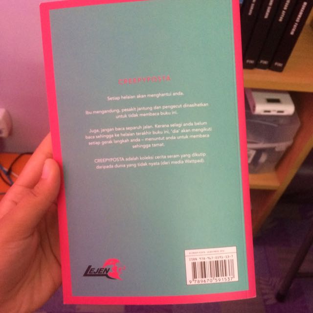 Creppyposta Horror Novel Books Stationery Books On Carousell