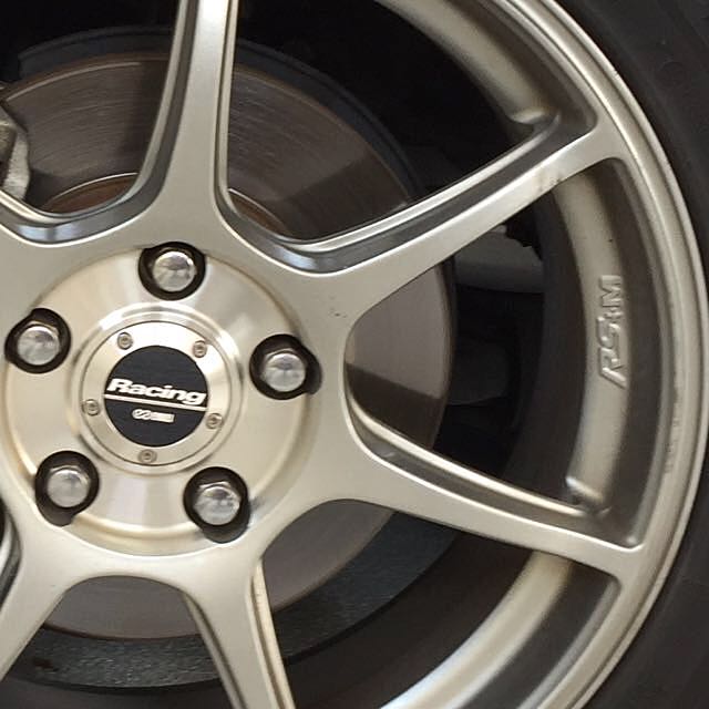 Enkei RS+M 17" Inch Sport Rims Wheels & Tyres Made In Japan, Car