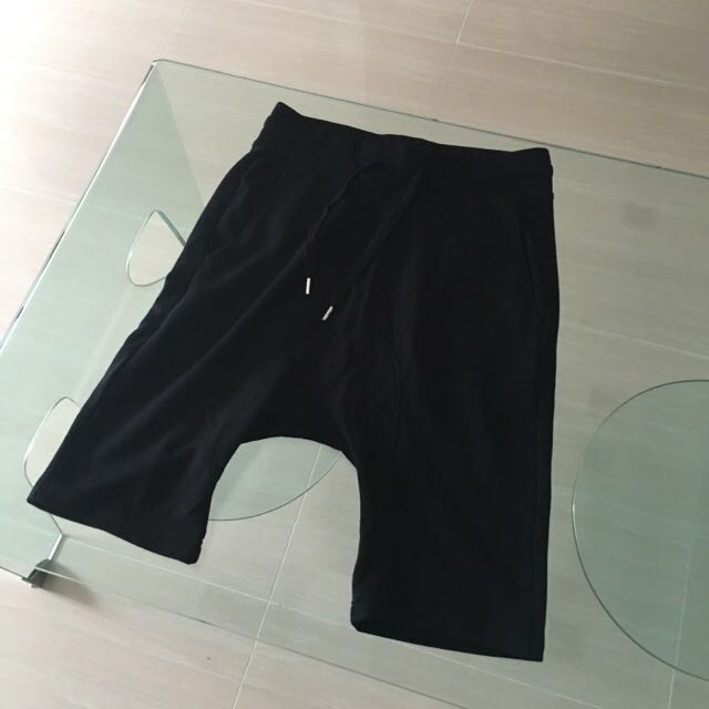 h&m drop crotch shorts