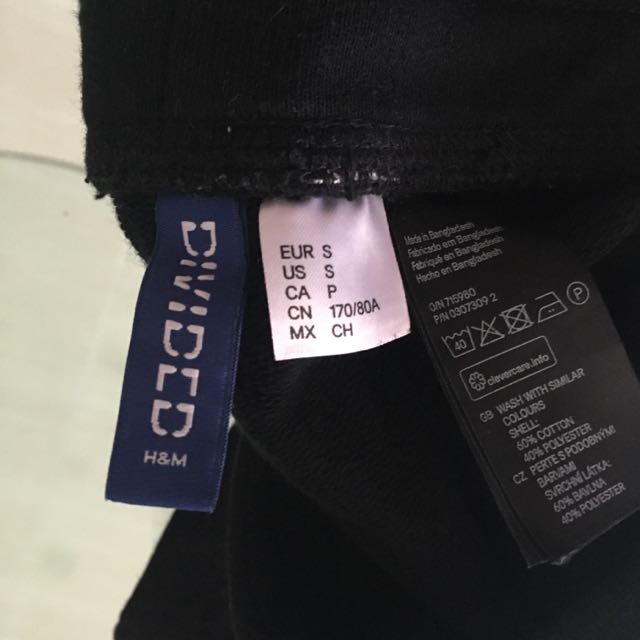 H M Drop Crotch Shorts Men s Fashion Bottoms Shorts on Carousell