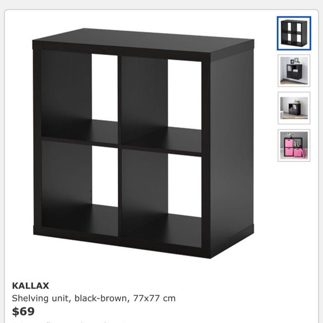 Ikea Bookcase Kallax, Furniture & Home Living, Furniture, Shelves
