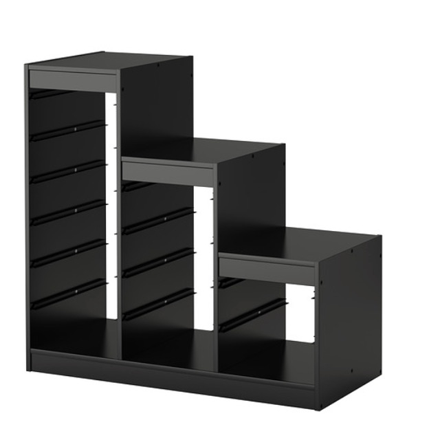 Trofast Frame IKEA TROFAST Frame, black STORAGE ; TROFAST Shelf, black, Furniture ...
