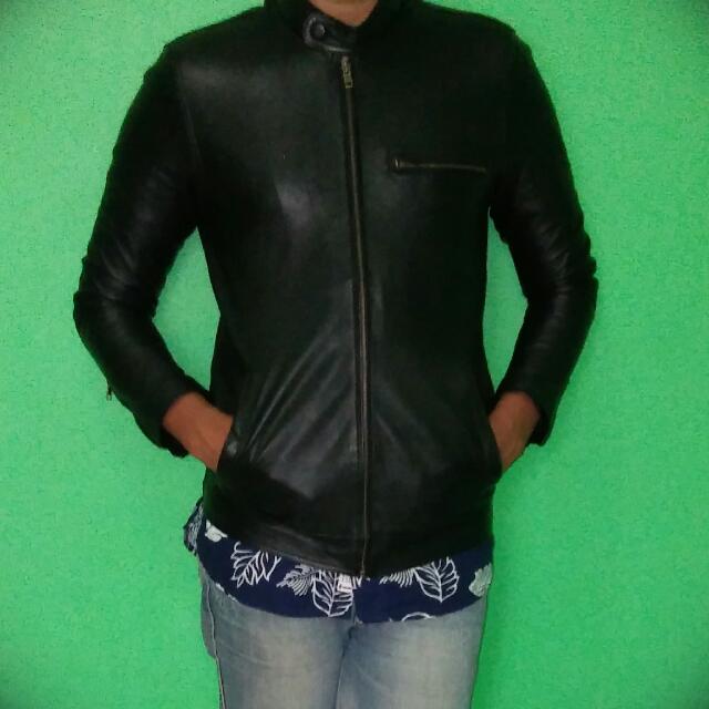 720+ Model Jaket Kulit Polos Terbaik