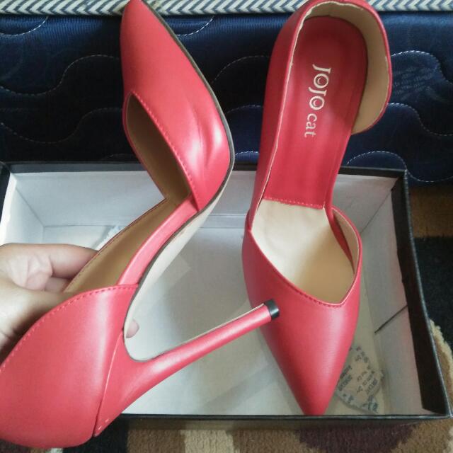 Jojo Cat Heels Fesyen Wanita Sepatu di Carousell