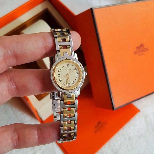 Ladies Hermes Clipper Watch, Luxury 