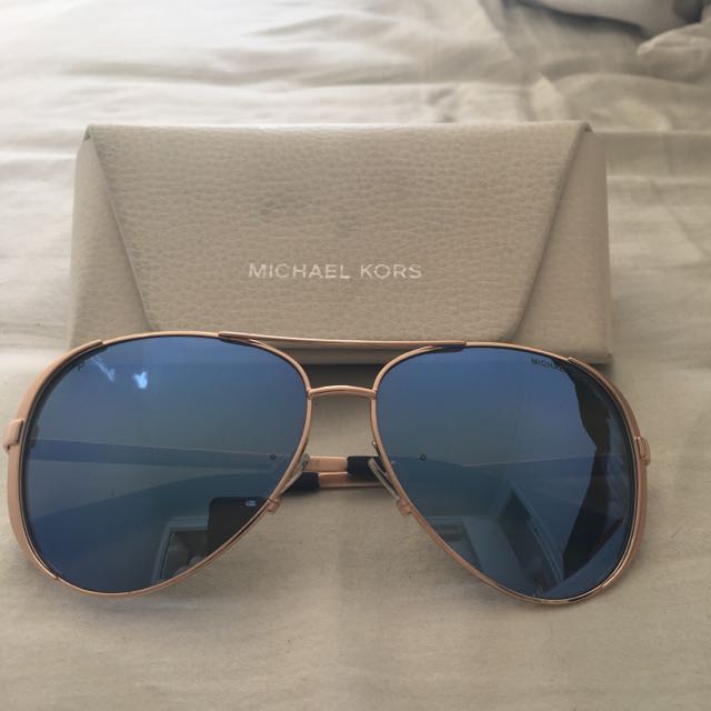 michael kors blue lens sunglasses