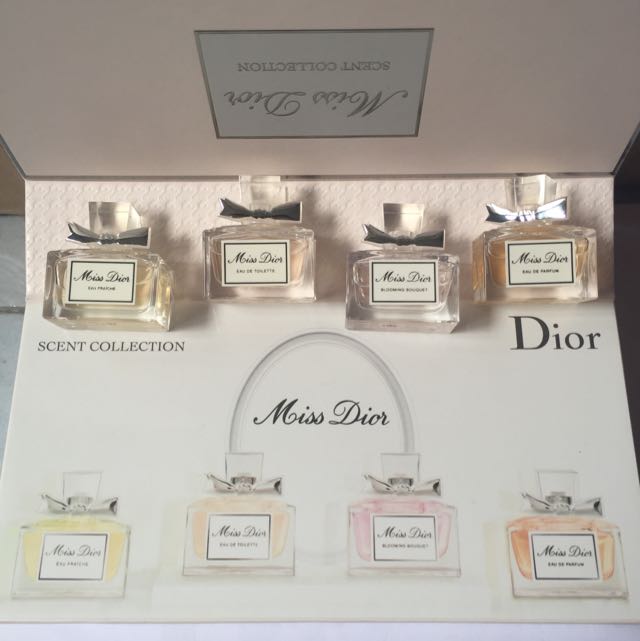 miss dior mini perfume set