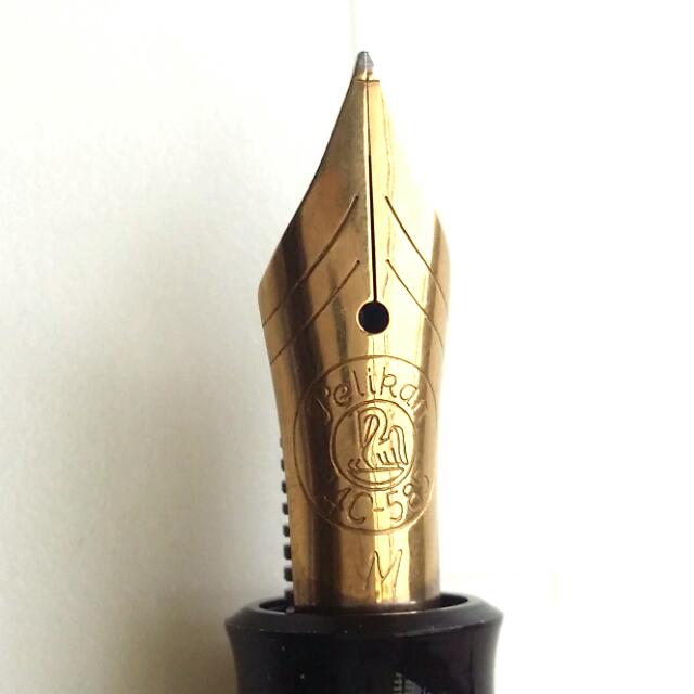 Pelikan Fountain Pen Ink Stand & Nib, Hobbies & Toys, Stationery