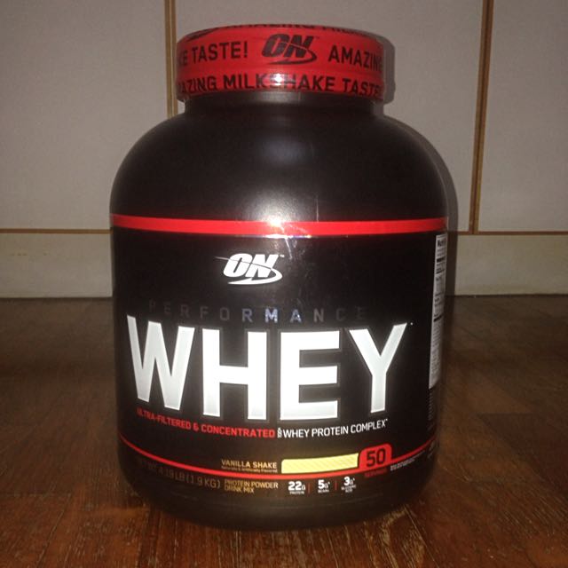 PROTEIN WHEY PERFORMANCE 50 Servings, Sports Equipment, Exercise ...