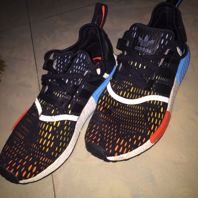 R1 ADIDAS NMD RAINBOW Men s Fashion Footwear Sneakers on Carousell