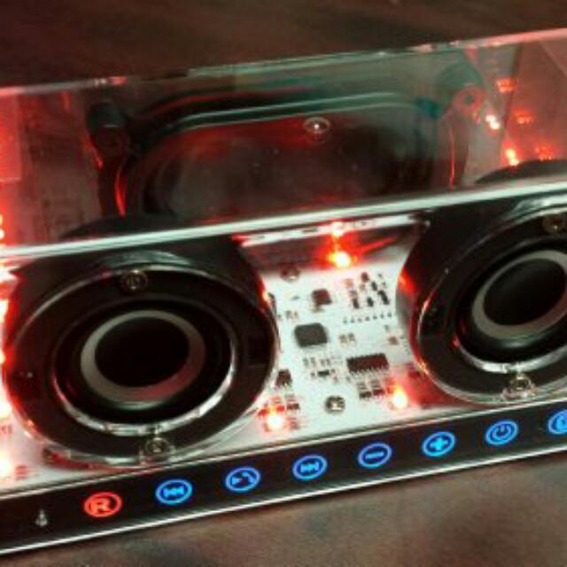 Radioshack LIT Bluetooth Speaker, Audio, Portable Music Players on Carousell