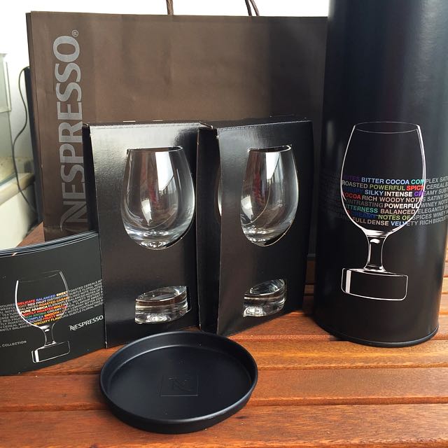 Christchurch Probablemente África Riedel Nespresso Espresso Glasses, TV & Home Appliances, Kitchen  Appliances, Coffee Machines & Makers on Carousell