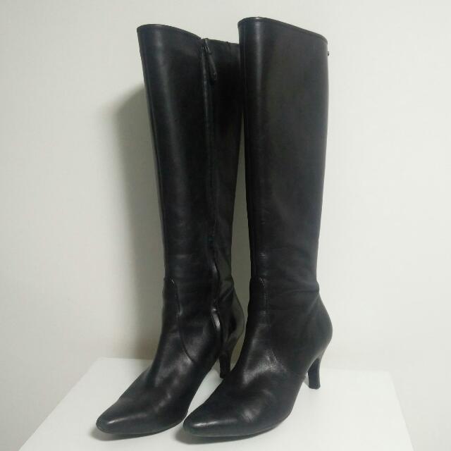 Rockport knee discount high boots