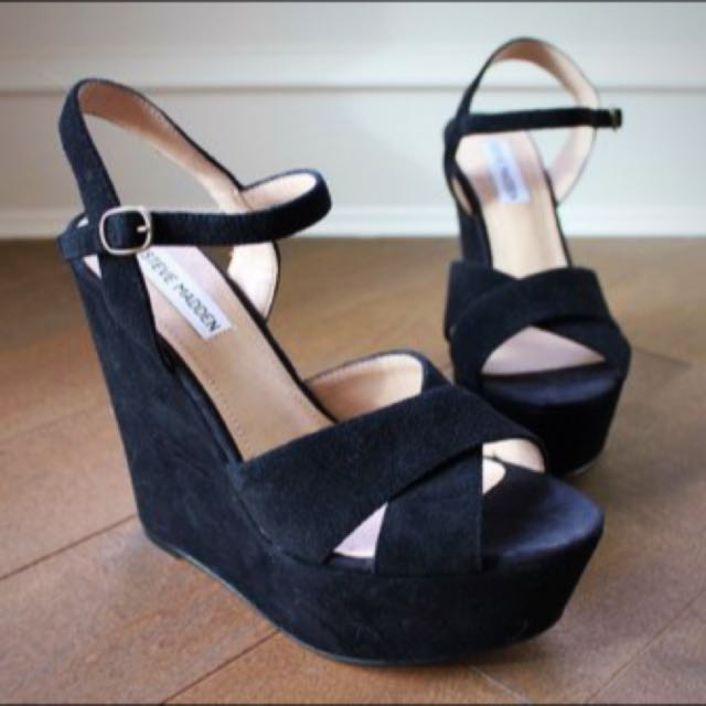 topshop black suede shoes