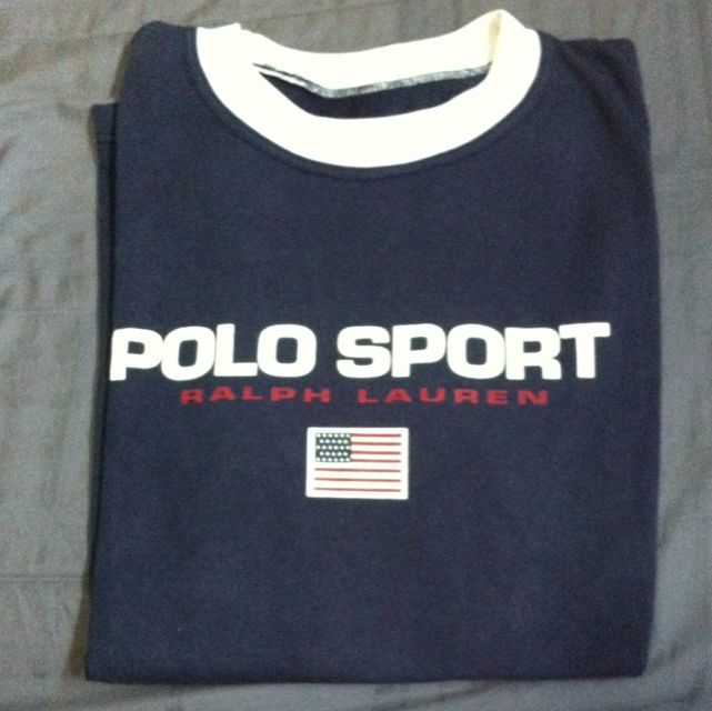 polo sport vintage t shirt