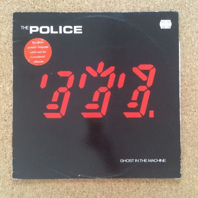 Vinyl The Police Ghost In The Machine Lp 1981 Music Media Cds Dvds Other Media On Carousell