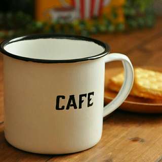 Cafe Homestead 珐琅搪瓷马克杯/咖啡杯
<Cafe Homestead Enamel Mug/Coffee cup>