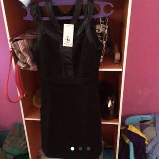 Dress Mini Black Something Borrowed