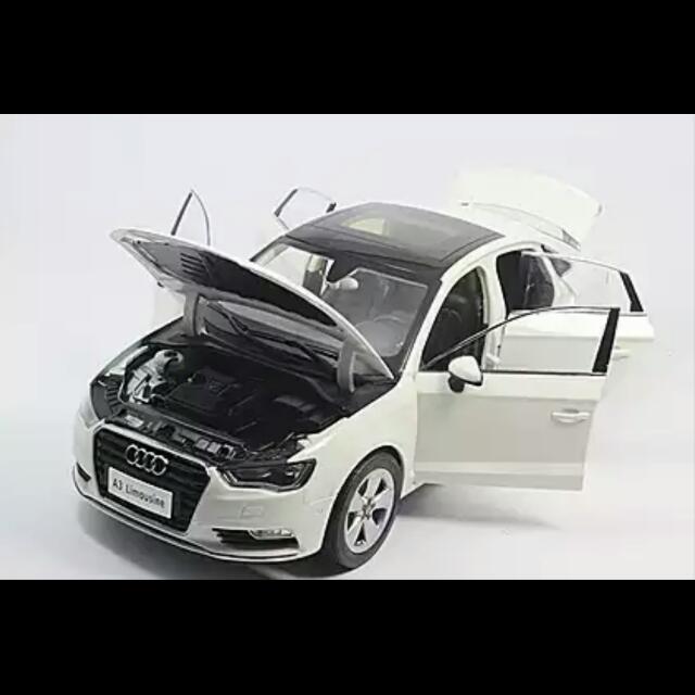 Audi A3 Sedan 2014 Model Diecast 1 18 Scale Hobbies Toys Toys Games on Carousell