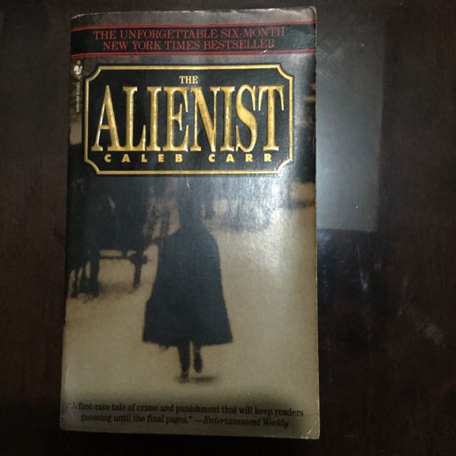 Book Worm Caleb Carr S The Alienist Books Books On Carousell