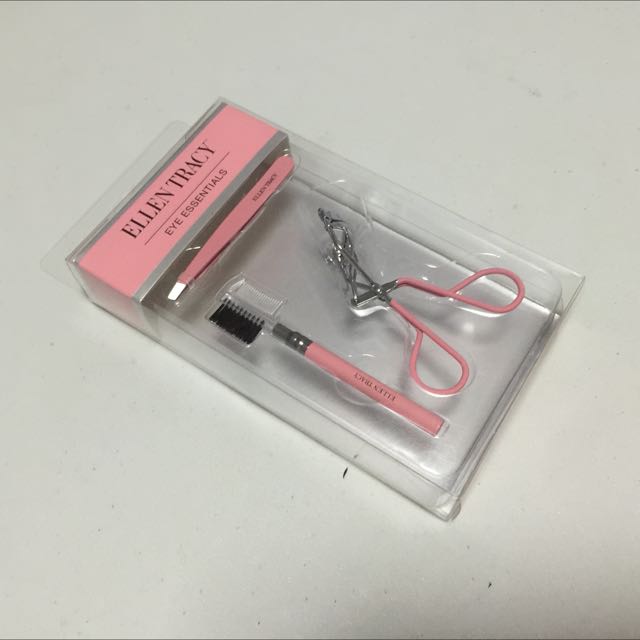 Brand new Ellen Tracy Eye essential ( Tweezers , Eyelash Curler , Eyebrow  Comb), Beauty & Personal Care, Face, Makeup on Carousell