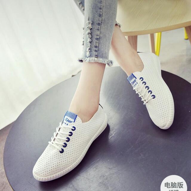 blue colour casual shoes