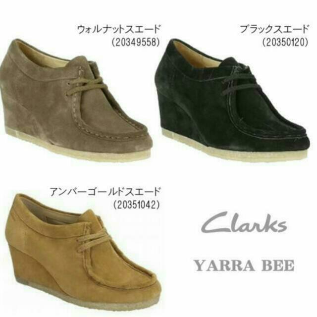 clarks wallabee wedge