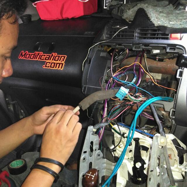 Jasa Bongkar Pasang Audio Mobil Alarm Dll Auto Accessories On