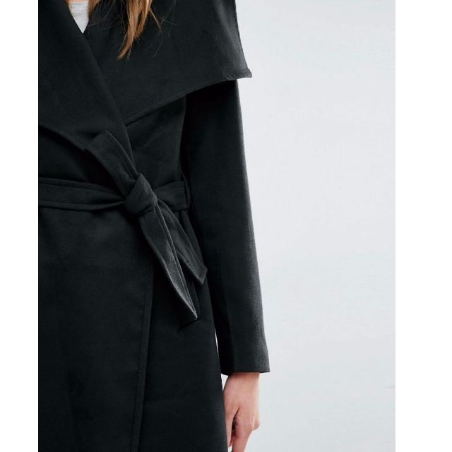 Jdy wrap coat outlet